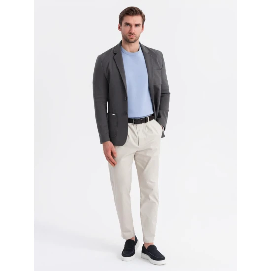 Vyriškas pilkas švarkas Azan Švarkai | Kostiumai