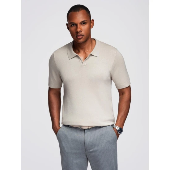 Vyriški pilki polo marškinėliai Mark POLO marškinėliai