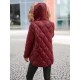 Moteriška bordo spalvos striukė Mona