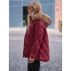 Moteriška bordo spalvos striukė Mona