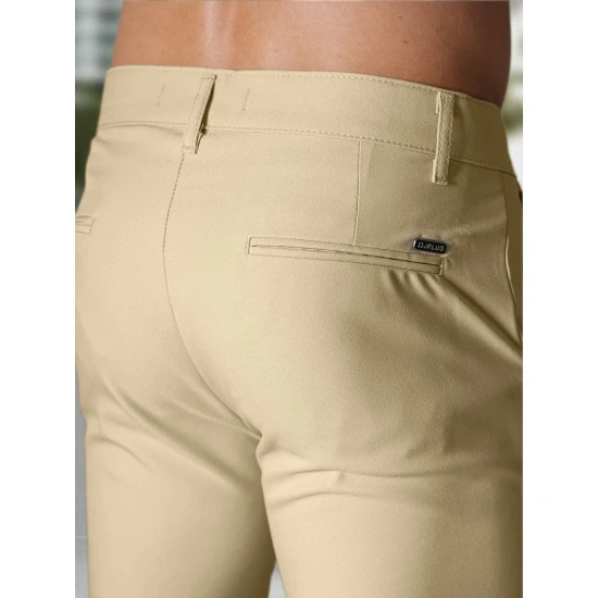 Vyriški rusvi šortai Remo Šortai