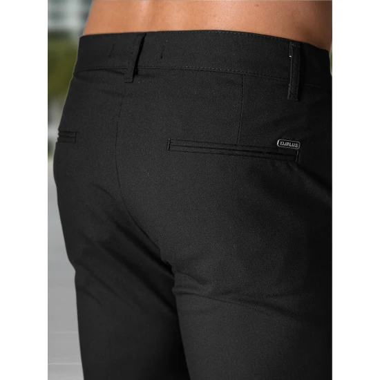 Vyriški juodi šortai Remo Šortai