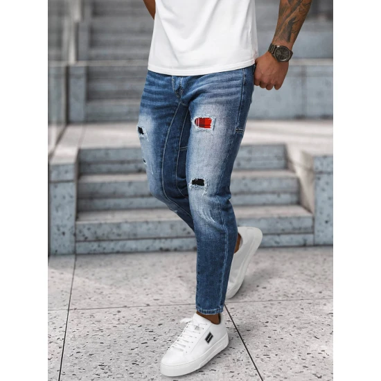 Vyriški mėlynii džinsai Apol Džinsai ir Jogeriai