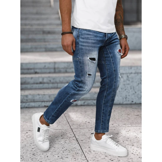 Vyriški mėlynii džinsai Apol Džinsai ir Jogeriai