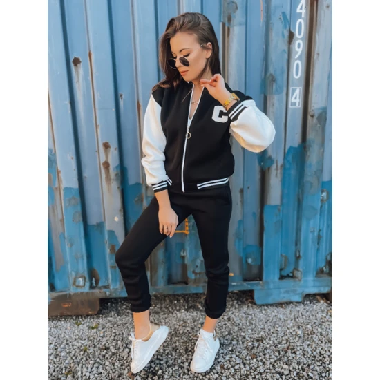 Moteriškas juodas sportinis komplektas Celia Moteriški komplektai