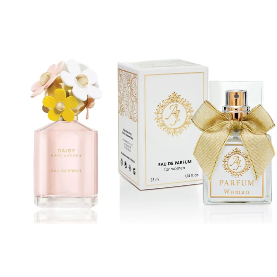AJ Deluxe Nr122 kvepalai įkvėpti Marc Jacobs – „Daisy Eau So Fresh“ 2 ml AJ Deluxe Moterims French Perfumes
