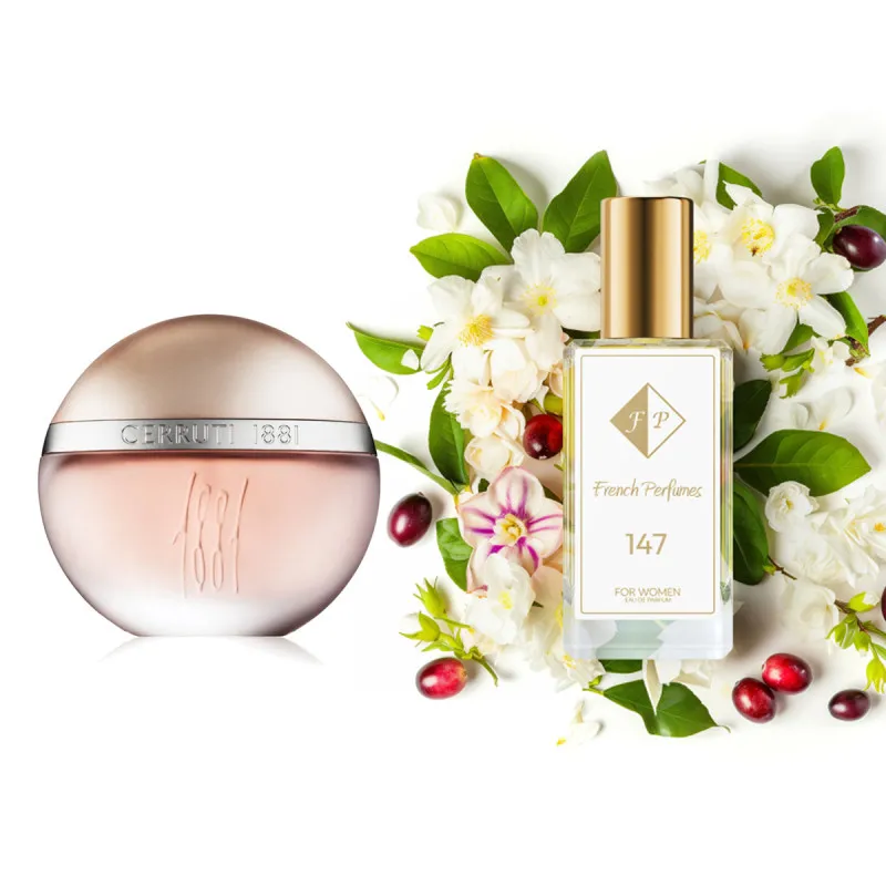 Nr147 kvepalai įkvėpti Cerruti – 1881 m. 60 ml EDP FP Moterims French Perfumes