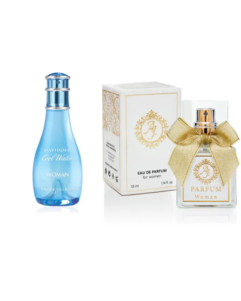 AJ Deluxe Nr152 kvepalai įkvėpti Davidoff - Cool Water Woman 50 ml EDP