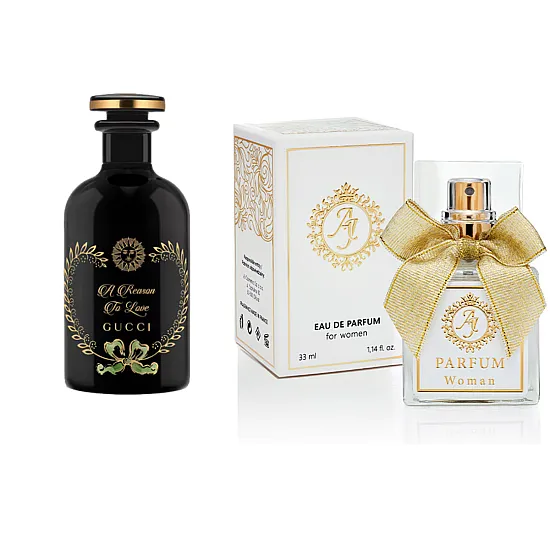 AJ Deluxe Nr175 kvepalai įkvėpti Gucci - A Reason To Love 33 ml (UNISEX) AJ Deluxe Moterims French Perfumes