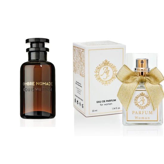 AJ Deluxe Nr180 kvepalai įkvėpti Louis Vuitton - Ombre Nomade 50 ml EDP (UNISEX) AJ Deluxe Vyrams French Perfumes