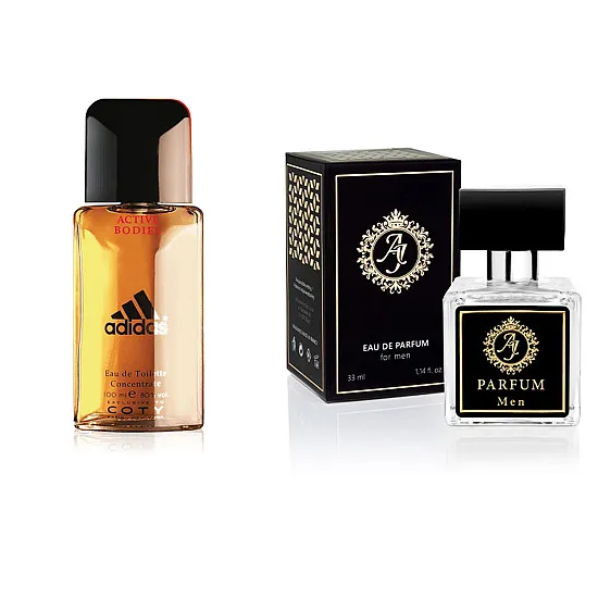 AJ Deluxe Nr209 perfume inspired by Adidas - Active Bodies 33 ml EDP AJ Deluxe for Men French Perfumes