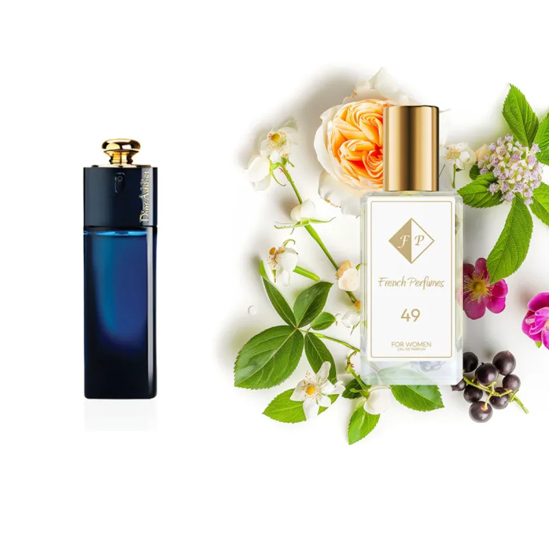Nr49 kvepalai įkvėpti Dior - Addict 60 ml EDP FP Moterims French Perfumes