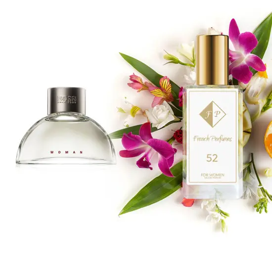 Nr52 kvepalai įkvėpti Hugo Boss – Boss Woman 2 ml FP Moterims French Perfumes