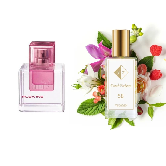 Nr58 kvepalai įkvėpti Puma – Flowing 60 ml FP Moterims French Perfumes