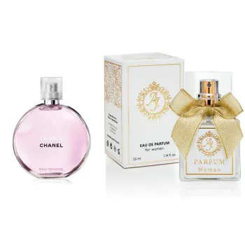 AJ Deluxe Nr59 kvepalai įkvėpti Chanel – Chance eau Tendre 2 ml EDP