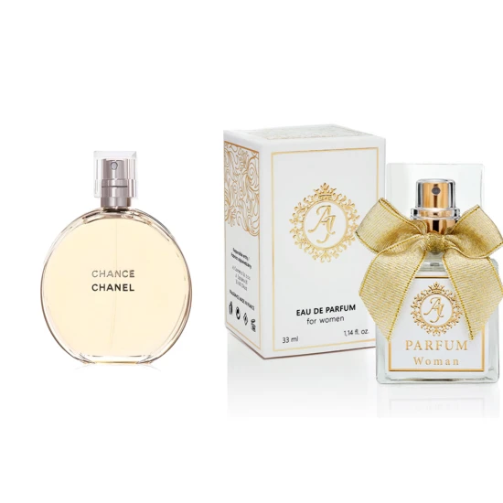 AJ DeluxeNr61 kvepalai įkvėpti „Chanel“ – „Chance“ 2 ml EDP AJ Deluxe Moterims French Perfumes
