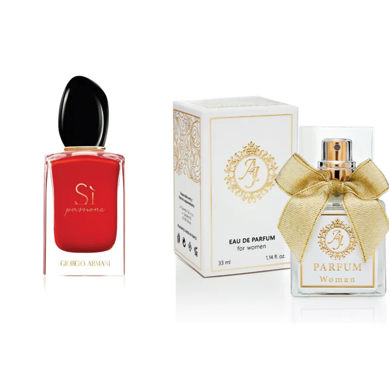 AJ Deluxe Nr671 kvepalai įkvėpti Armani - Si Passione 33 ml EDP AJ Deluxe Moterims French Perfumes