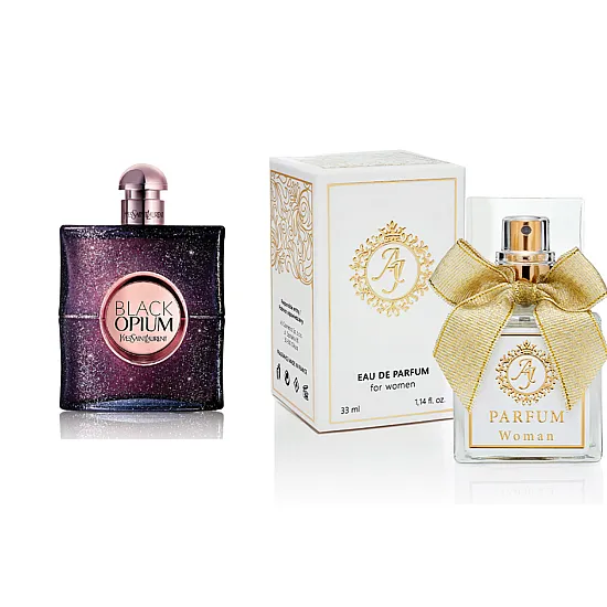 AJ Deluxe Nr680 kvepalai įkvėpti YSL – Black Opium Nuit Blanche 2016 - 33 ml EDP AJ Deluxe Moterims French Perfumes