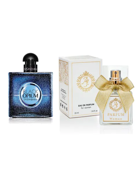 AJ Deluxe Nr727 kvepalai įkvėpti Yves Saint Laurent - Black Opium Intense 50 ml EDP