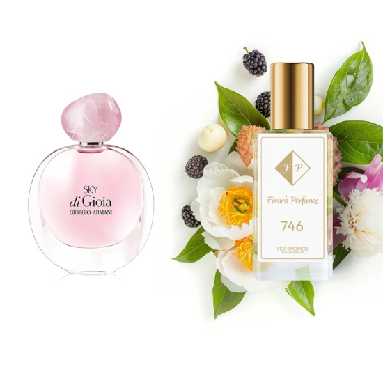 Nr746 kvepalai įkvėpti Giorgio Armani - Sky di Gioia 66 ml EDP FP Moterims French Perfumes