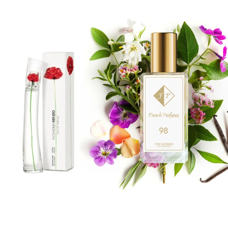 Nr98 kvepalai įkvėpti Kenzo - Flower By Kenzo 100 ml EDP FP Moterims French Perfumes
