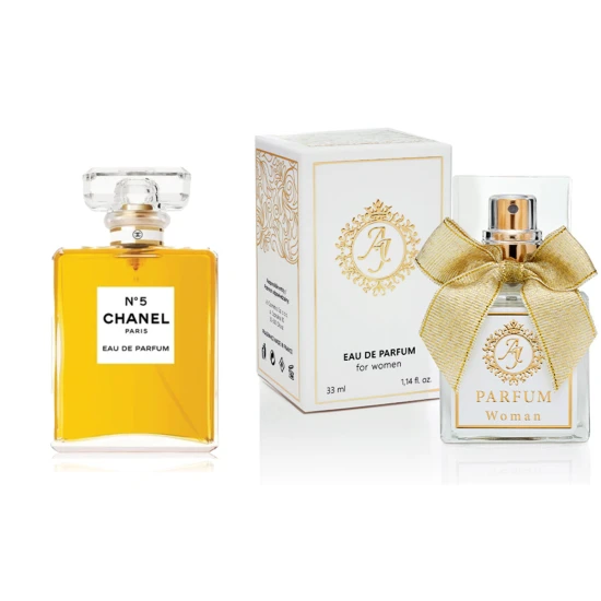 AJ Deluxe Nr101 kvepalai įkvėpti Chanel - N°5 33 ml EDP AJ Deluxe Moterims French Perfumes