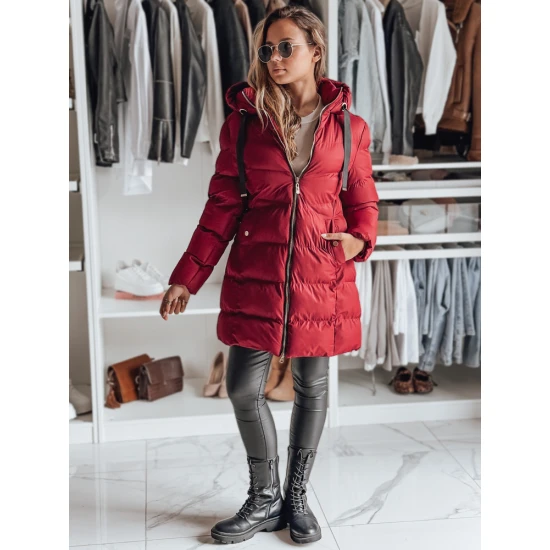 Moteriška žieminė bordo striukė Gabriel Moteriškos striukės