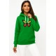 Moteriškas žalias džemperis Drugelis LT