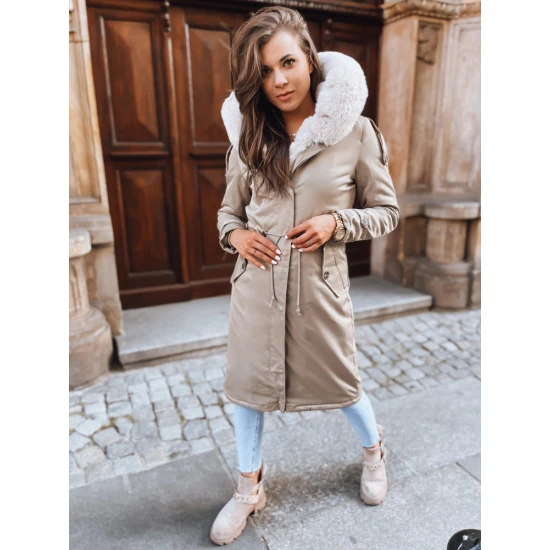 Rusva ilga moteriška striukė Harpe Moteriškos striukės