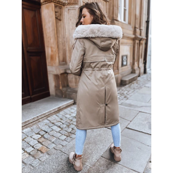 Rusva ilga moteriška striukė Harpe Moteriškos striukės