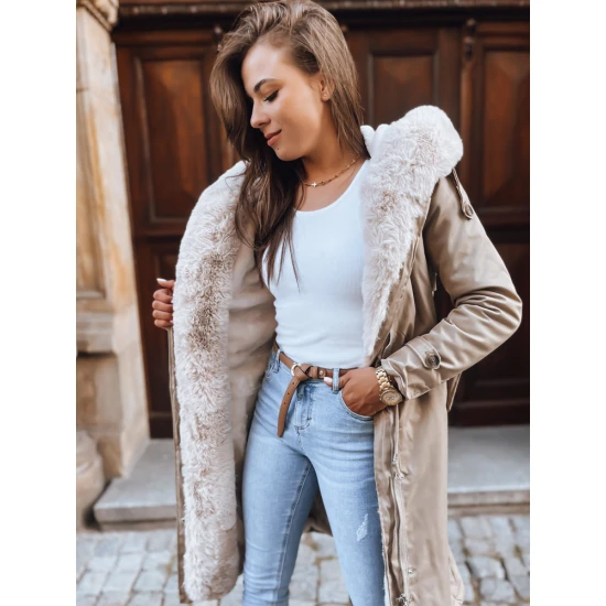 Rusva ilga moteriška striukė Harpe Moteriškos striukės