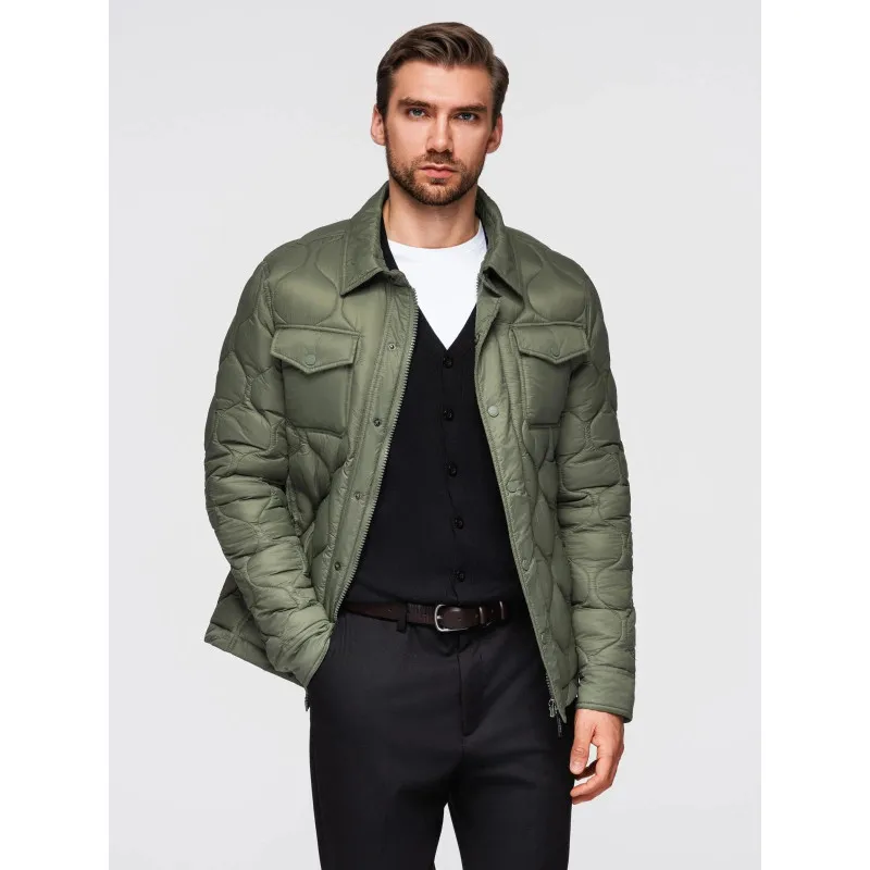 Men's khaki jacket Lomin Men's Jackets and Coats