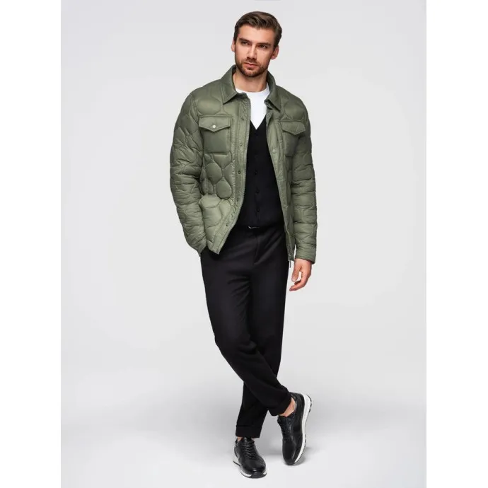 Men's khaki jacket Lomin Men's Jackets and Coats