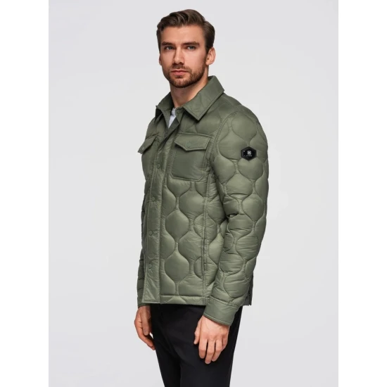 Vyriška chaki spalvos striukė Lomin Vyriškos Striukės ir Paltai