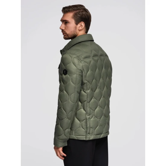 Vyriška chaki spalvos striukė Lomin Vyriškos Striukės ir Paltai