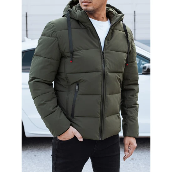 Vyriška žieminė chaki spalvos striukė Nevex Striukės