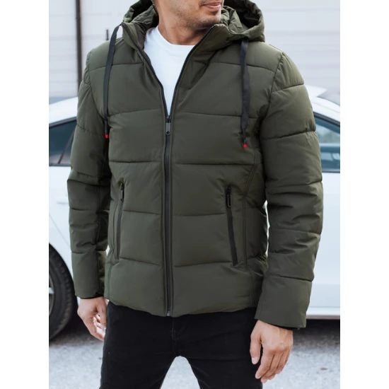 Vyriška žieminė chaki spalvos striukė Nevex Striukės