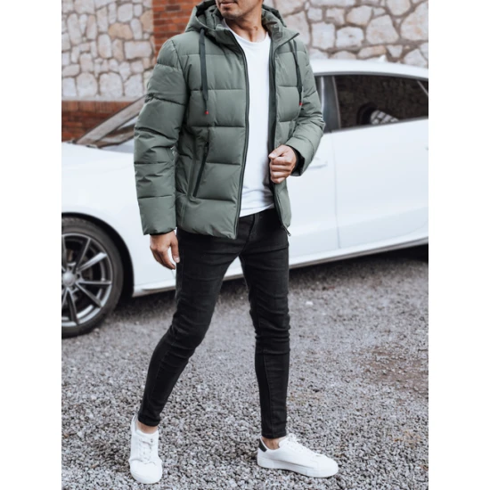 Vyriška žieminė pilkos spalvos striukė Nevex Žieminės striukės