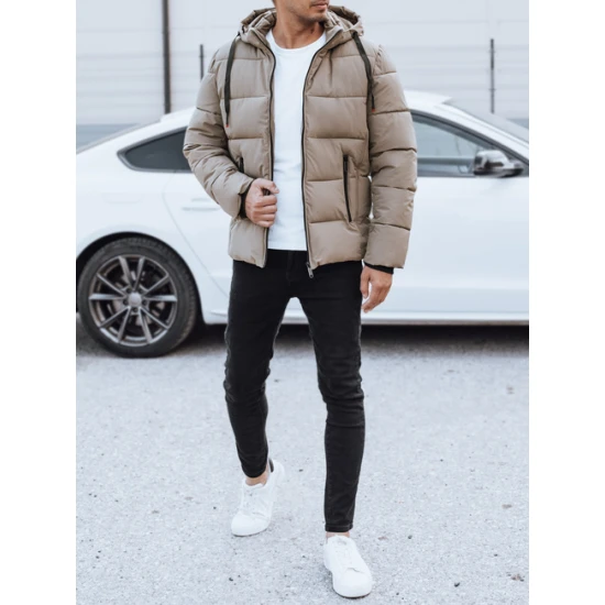 Vyriška žieminė rusvos spalvos striukė Nevex Žieminės striukės