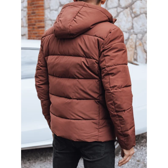 Vyriška žieminė tamsiai rudos spalvos striukė Nevex Žieminės striukės