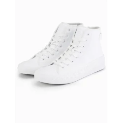 Vyriški balti laisvalaikio batai su užtrauktuku Brener