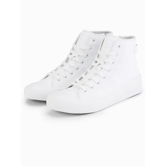 Vyriški balti laisvalaikio batai su užtrauktuku Brener Avalynė