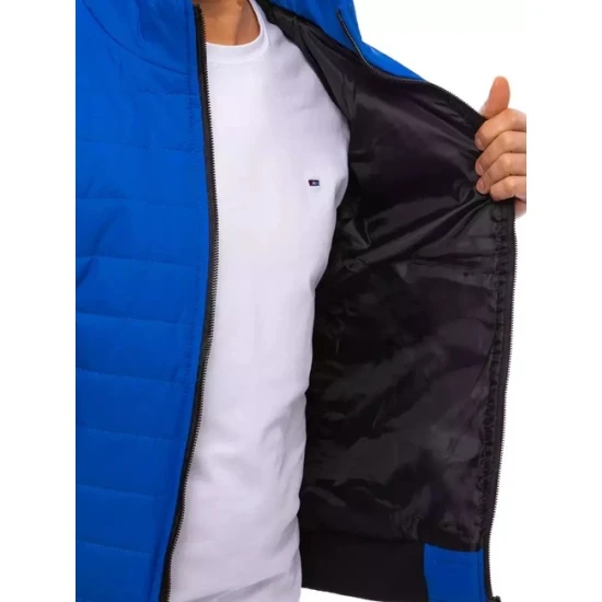 Dygsniuota vyriška mėlyna liemenė Lider Liemenės