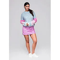 Jasnoniebieski sweter damski Bright