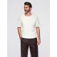 Vyriški balti marškinėliai Saimon Marškinėliai