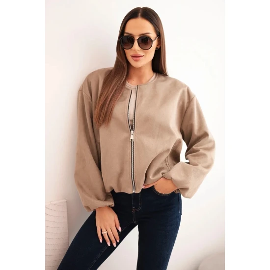 Moteriška šviesiai ruda striukė Skaiv Moteriškos striukės