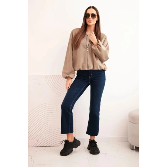 Moteriška šviesiai ruda striukė Skaiv Moteriškos striukės