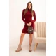 Moteriška bordo suknelė Laris Suknelės ir tunikos