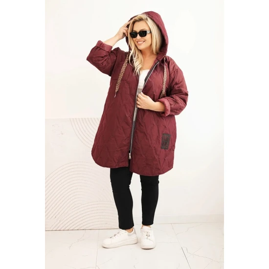 Moteriška bordo spalvos striukė Hope Moteriškos striukės