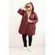 Moteriška bordo spalvos striukė Hope Moteriškos striukės